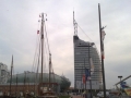 Hafensilouette von Bremerhaven