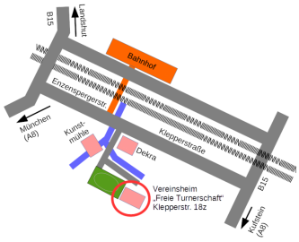 Anfahrtsskizze Anfahrtsskizze